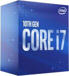 Intel core i7-10700 processeur 2 9 ghz 16 mo smart cache boîte