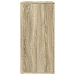 vidaXL Buffets 2 Pièces chêne sonoma 79x38x80 cm bois d'ingénierie