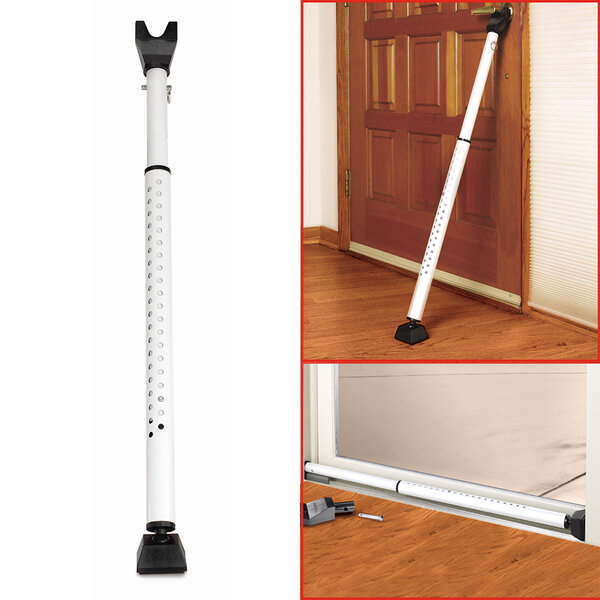 Antivol pour Portes et Fenêtres Coulissantes Ajustable - de 70 à 112 cm