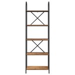 vidaXL Étagère Bois ancien 60 x 30 x 183 cm Bois d'ingénierie