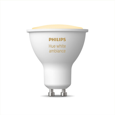 Philips hue ampoule connectée x1 white ambiance 5.5 watt gu10