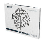 Puzzle déco minimaliste Lion 2