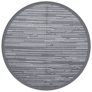 vidaXL Tapis d'extérieur ARAKIL gris Ø200 cm PP