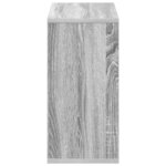 vidaXL Buffet Gris Sonoma 49 5 x 22 x 47 cm