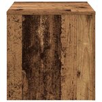 vidaXL Tables d'appoint 3 Pièces chêne artisanal bois d'ingénierie
