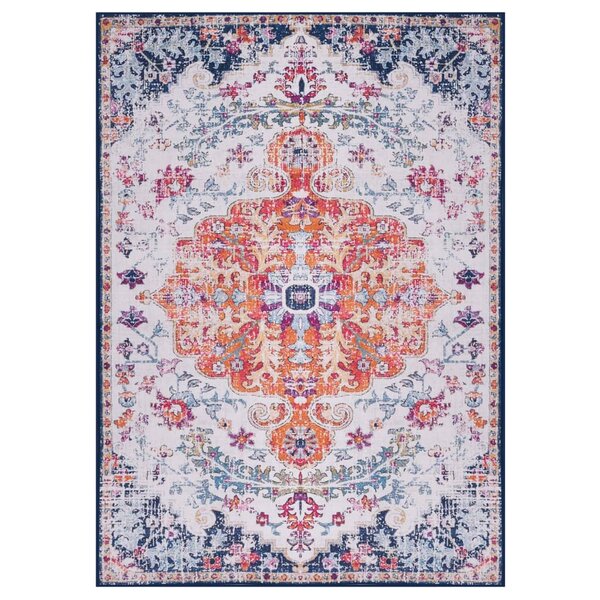 vidaXL Tapis imprimé Multicolore 160x230 cm Tissu