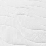vidaXL Matelas à ressorts ensachés moyen 90x190 cm