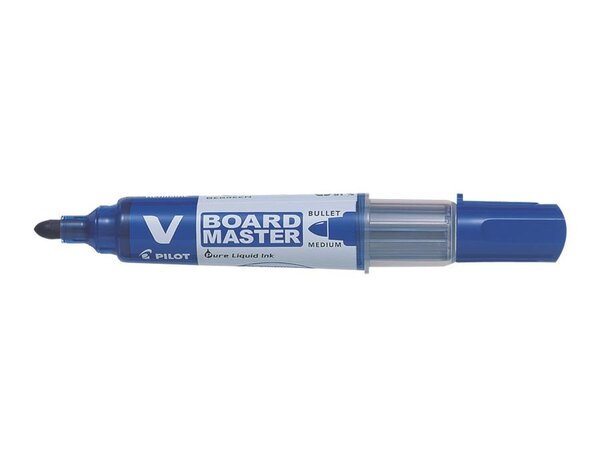 Marqueur pour tableau blanc V BOARD MASTER Pointe Ogive Moyenne Bleu PILOT