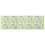 vidaXL Chaise longue de jardin avec table et coussin Pin imprégné