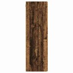 vidaXL Meuble TV mural Bois Ancien 30 x 31 x 100 cm Bois d'ingénierie