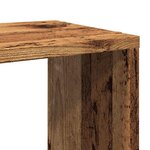 vidaXL Bibliothèque/Séparateur de pièce vieux bois 80x24x63 cm