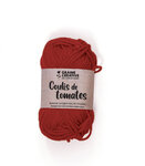 Fil de coton Amigurumi Rouge Coulis de tomates