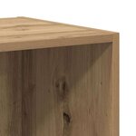 vidaXL Ensemble de meubles TV 2 Pièces chêne artisanal 37 x 37 x 142.5 cm