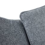 Bo-Camp Chaise de détente Wembley M Gris