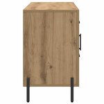 vidaXL Buffet chêne artisanal 100x36x60 cm bois d'ingénierie