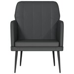 vidaXL Fauteuil Noir 61x78x80 cm Similicuir