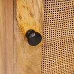 vidaXL Cabinet de chevet 2 Pièces Naturel 40 x 33 x 46 cm