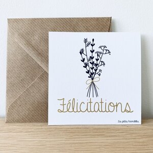 Carte - Félicitations