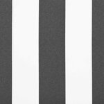 vidaXL Auvent rétractable Anthracite et blanc 4 x 2 m