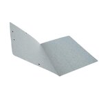 Chemise à élastiques sans Rabats carton 400g 24x32 cm Gris EXACOMPTA
