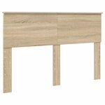 vidaXL Tête de lit Chêne Sonoma 140 cm Bois d'ingénierie