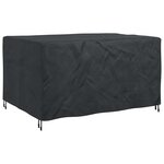 vidaXL Housse pour meubles Uni Noir 180 x 150 x 85 cm 210D