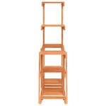 vidaXL Support à fleurs 95x25x96 cm bois massif de sapin