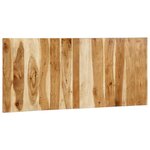 vidaXL Tête de lit 120 cm bois d'acacia massif