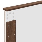 vidaXL Tête de lit Chêne brun 80 cm Bois d'ingénierie