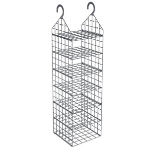 vidaXL Organisateur de placard suspendu avec 7 étagères