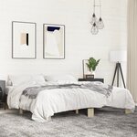 vidaXL Cadre de lit sans matelas chêne sonoma 180x200 cm
