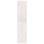 vidaXL Bibliothèque/Séparateur de pièce Blanc 40x30x135 5cm Pin massif