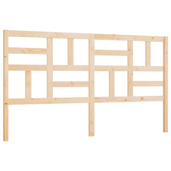vidaXL Tête de lit 186x4x104 cm Bois massif de pin