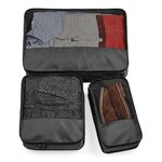Set rangement vêtements pour valise - bg459 - noir