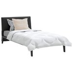 vidaXL Ensemble de Duvet avec oreiller 2 Pièces Blanc Microfibre