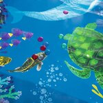 Bestway Piscine gonflable aventure sous-marine 54177