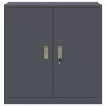 vidaXL Armoire de rangement Anthracite 90 x 40 x 90 cm Acier