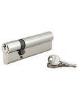 THIRARD - Cylindre de serrure double entrée SA UNIKEY (achetez-en plusieurs  ouvrez avec la même clé)   30x90mm  3 clés  nickelé