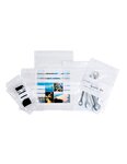 (paquet 1000 sacs) sachet à fermeture zip 50 µ à bandes blanches 150 x 180