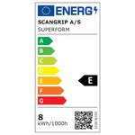 Scangrip Baladeuse à LED COB Superform 750 lm 8 W