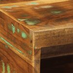 VidaXL Meuble TV mural 100x30x19 cm bois massif de récupération
