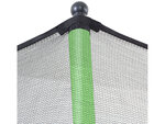 Trampoline yoopi 2 luxe - ø 3.65 m - avec filet + échelle + couverture + kit d'ancrage