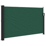 vidaXL Auvent latéral rétractable vert foncé 120x500 cm