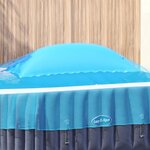 vidaXL Coussin de piscine d'hiver Bleu 460 x 230 x 160 cm PVC