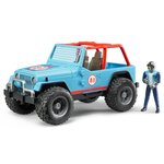 Bruder véhicule tout-terrain avec chauffeur "jeep cross-country" 1:16 02541