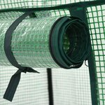 vidaXL Mini-serre à 3 niveaux 69x49x125 cm