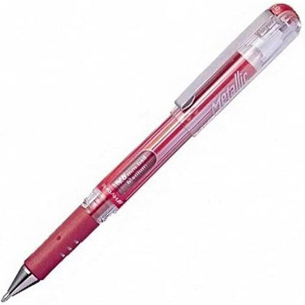 Stylo Roller Rouge Encre Gel