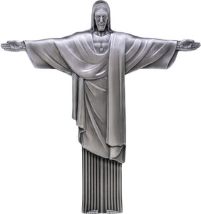 Monnaie CHRIST THE REDEEMER 3D 1 Kg Kilo Argent 10000 Francs Cameroon 2026 (PRÉCOMMANDE)