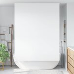 vidaXL Store enrouleur de douche 150x240 cm largeur du tissu 146 cm