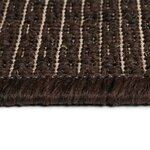 Vidaxl tapis d'extérieur/d'intérieur aspect de sisal 120x170 cm marron